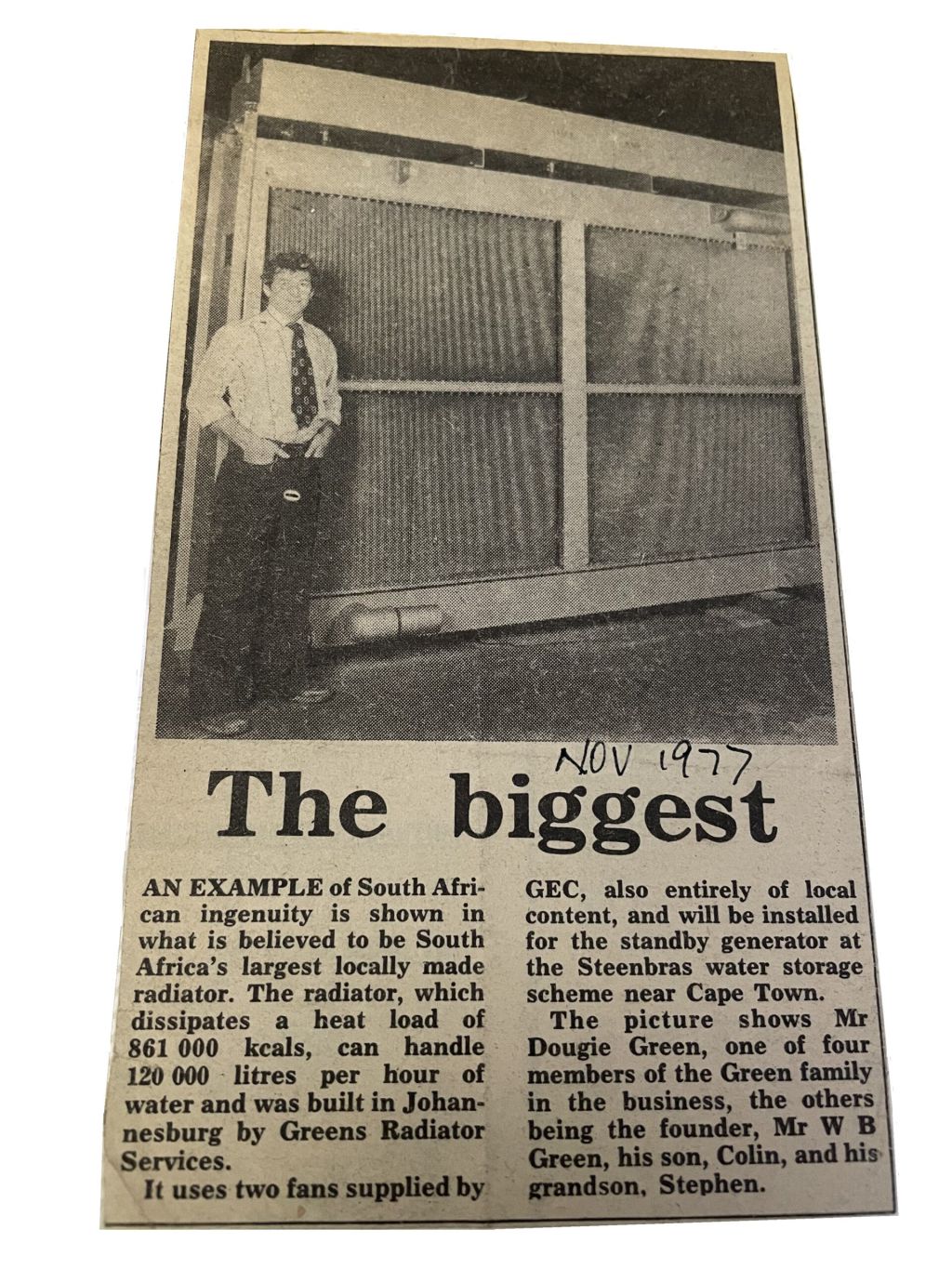 About Us Greens Radiator Service